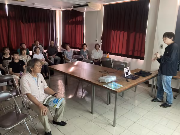Visit by the Komaki Neighborhood Association